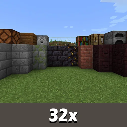 32x Texture Pack for Minecraft PE