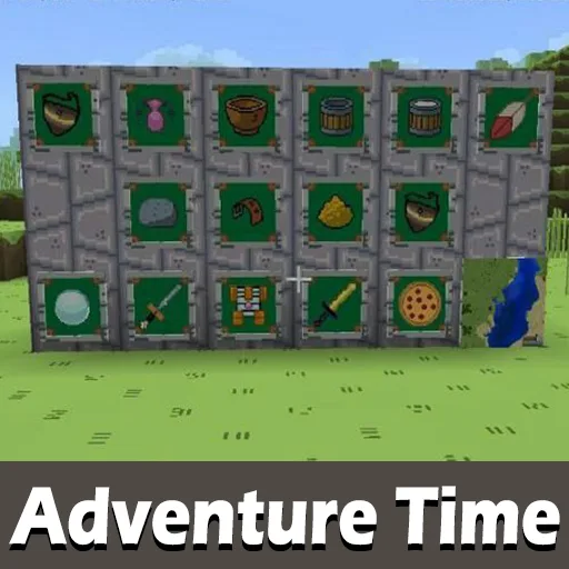 Adventure Time Texture Pack for Minecraft PE