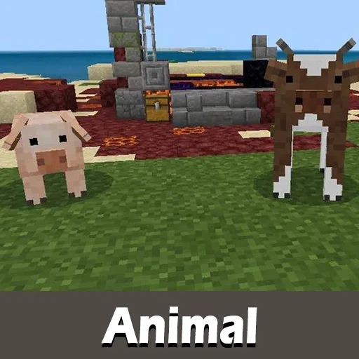 Animal Texture Pack for Minecraft PE