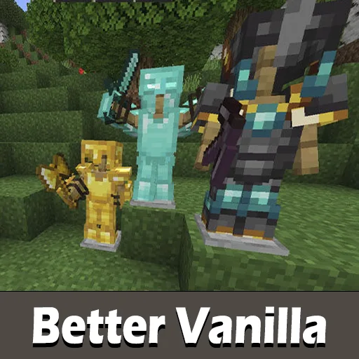 Better Vanilla Texture Pack for Minecraft PE
