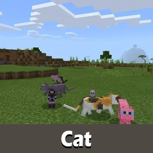 Cat Texture Pack for Minecraft PE