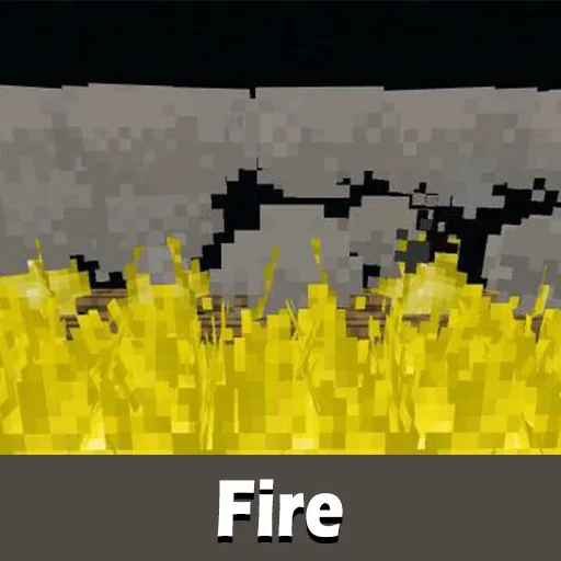 Fire Texture Pack for Minecraft PE