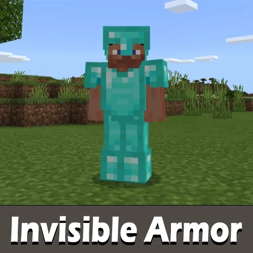 Invisible Armor Texture Pack for Minecraft PE
