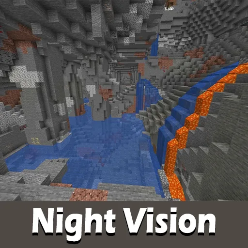 Night Vision Texture Pack for Minecraft PE