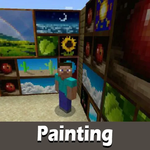 Painting Texture Pack for Minecraft PE