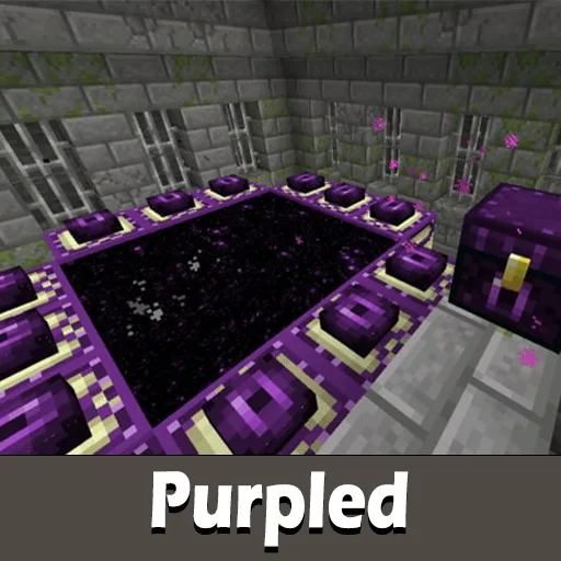 Purpled Texture Pack for Minecraft PE