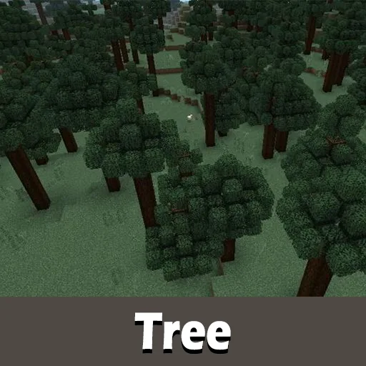 Tree Texture Pack for Minecraft PE