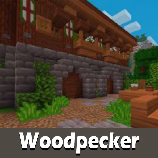 Woodpecker Texture Pack for Minecraft PE